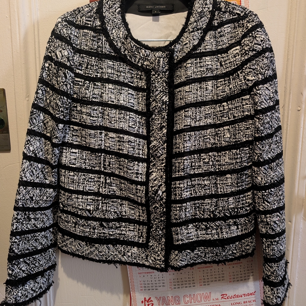Chanel Black and White Women's Jacket